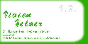 vivien helmer business card